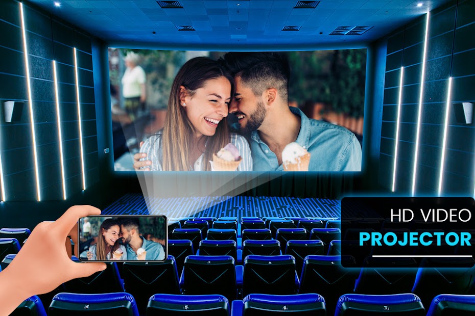 HD Video Projector Simulator - скриншот 1