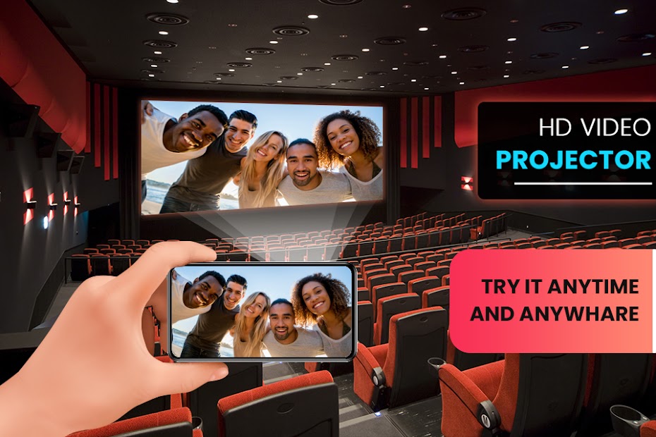 HD Video Projector Simulator - скриншот 2