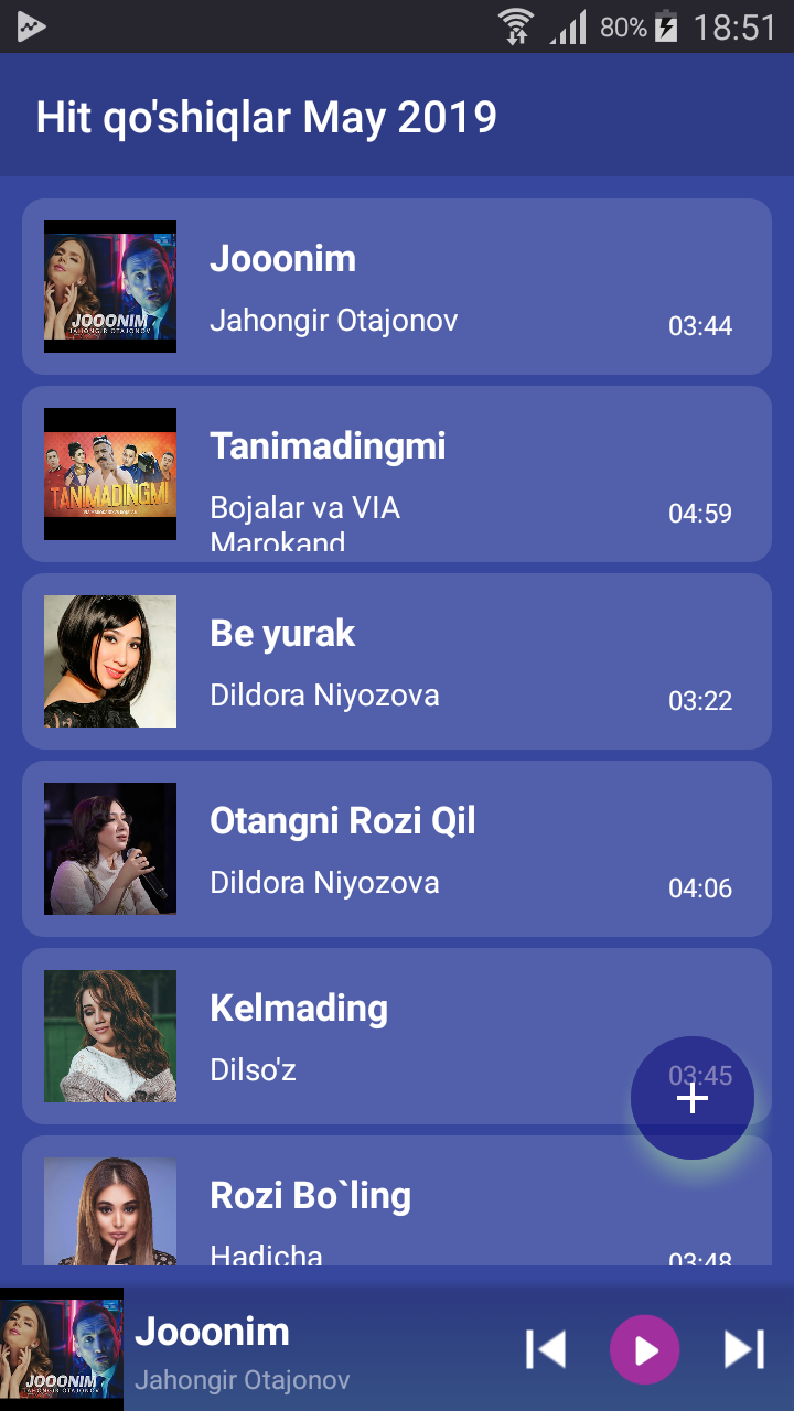 Hit qo’shiqlar Iyun 2019 - скриншот 1