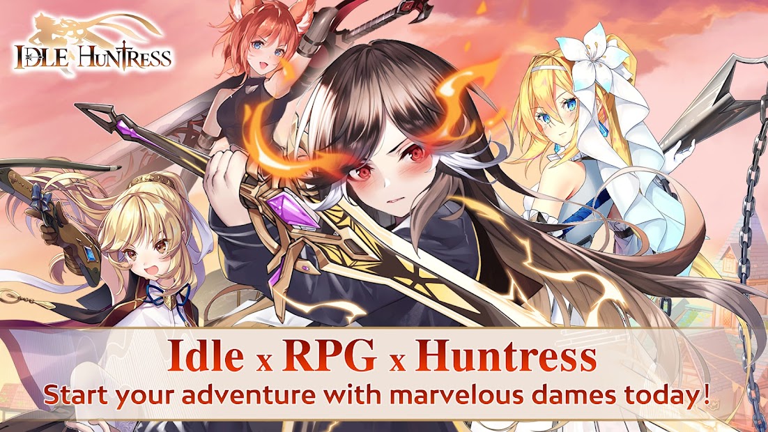 Idle Huntress:Adventure - скриншот 1