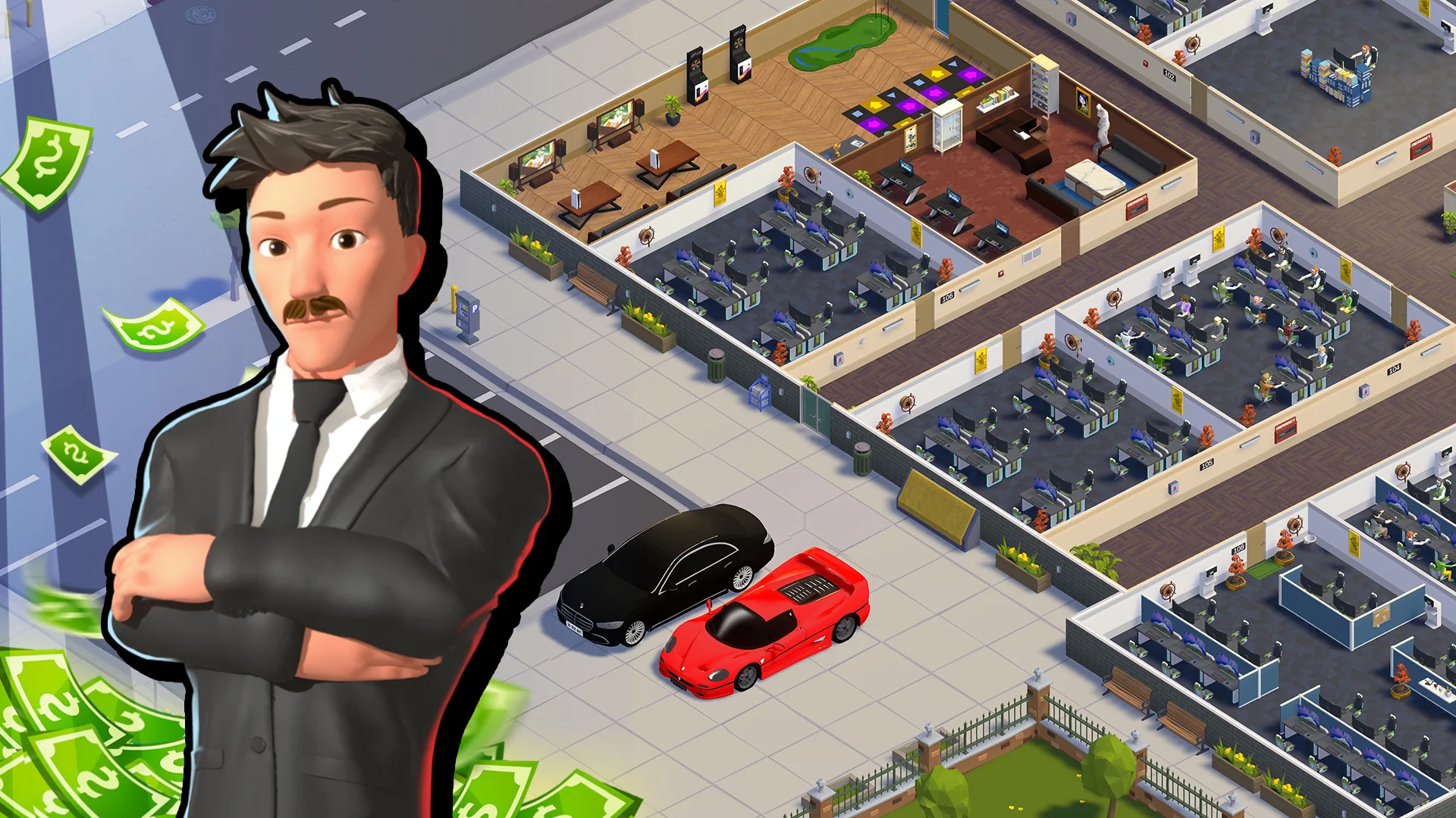 Idle Office Tycoon — Русский - скриншот 2