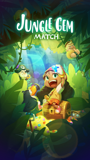 JungleGem Match : PvP Match3 - скриншот 1