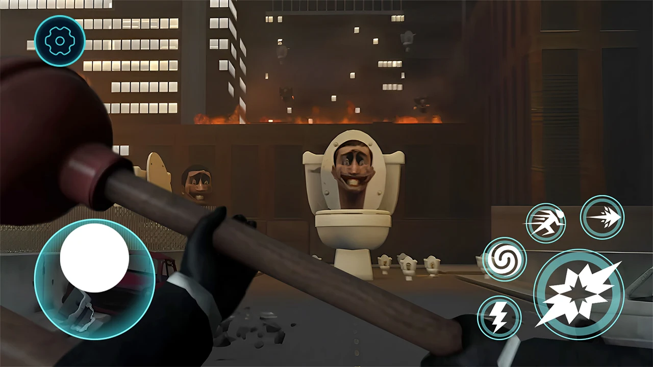 Kamera vs Skibydy: Grand City - скриншот 3