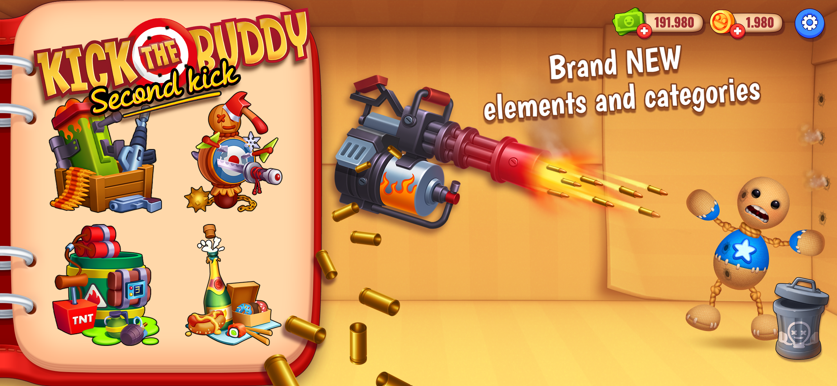 Kick the Buddy Remastered - скриншот 2
