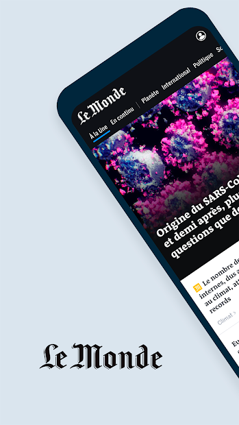 Le Monde, Actualités en direct - скриншот 1
