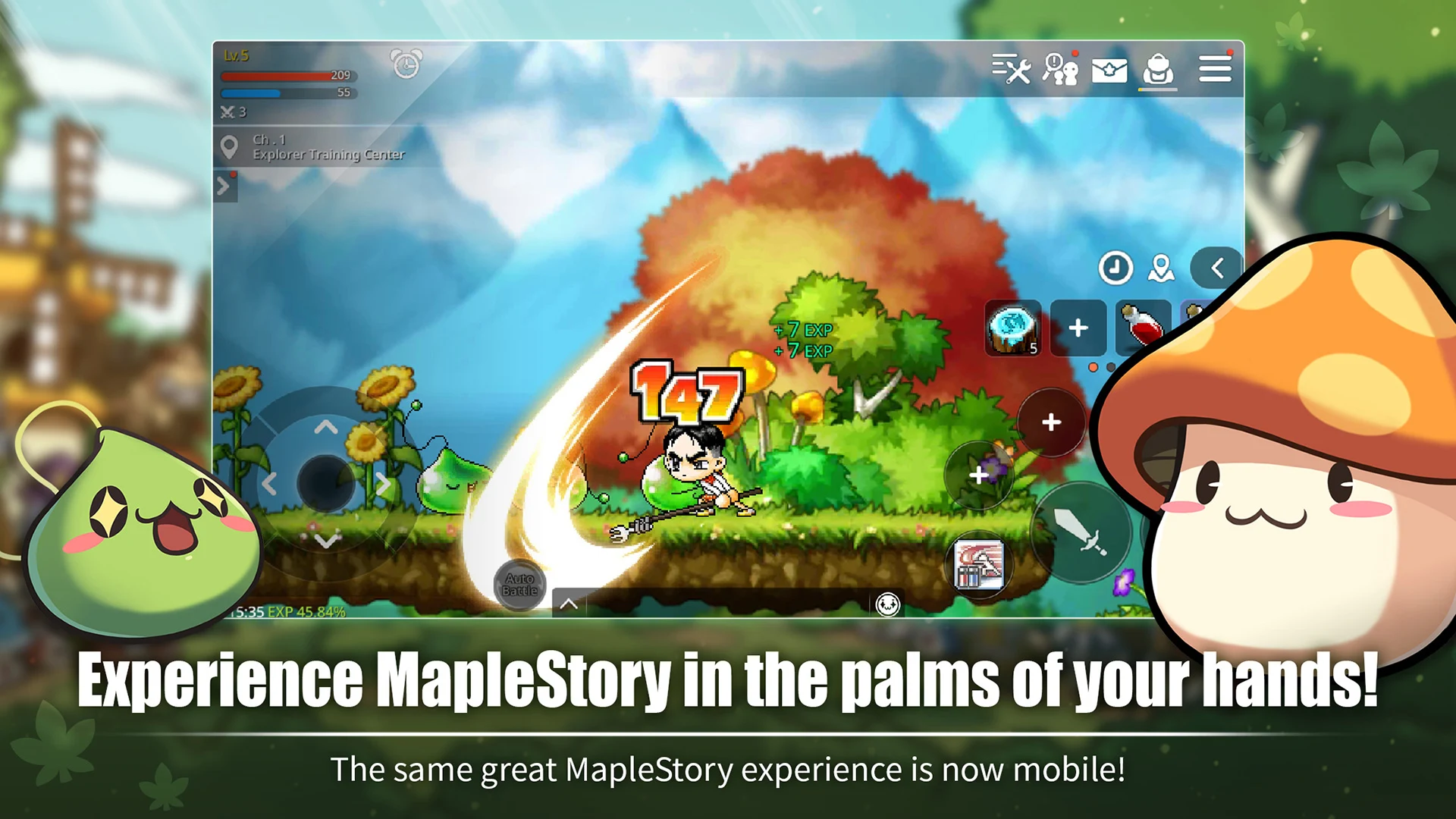 MapleStory M — Fantasy MMORPG - скриншот 3