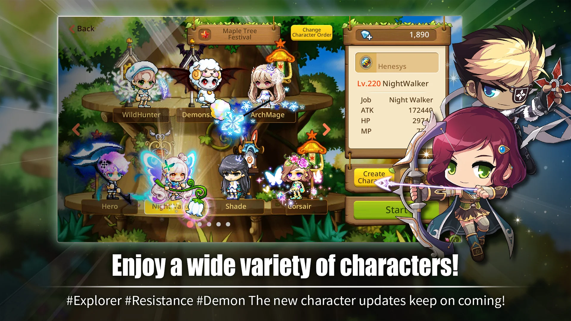MapleStory M — Fantasy MMORPG - скриншот 4