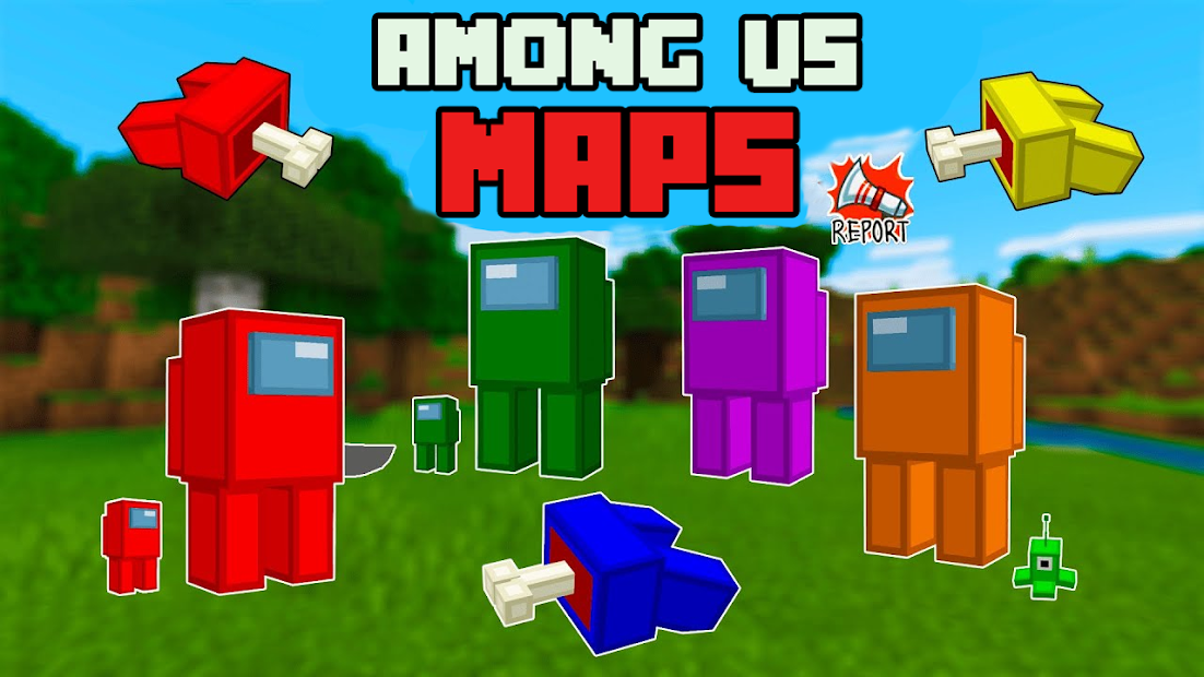 Maps Among us for Minecraft - скриншот 1