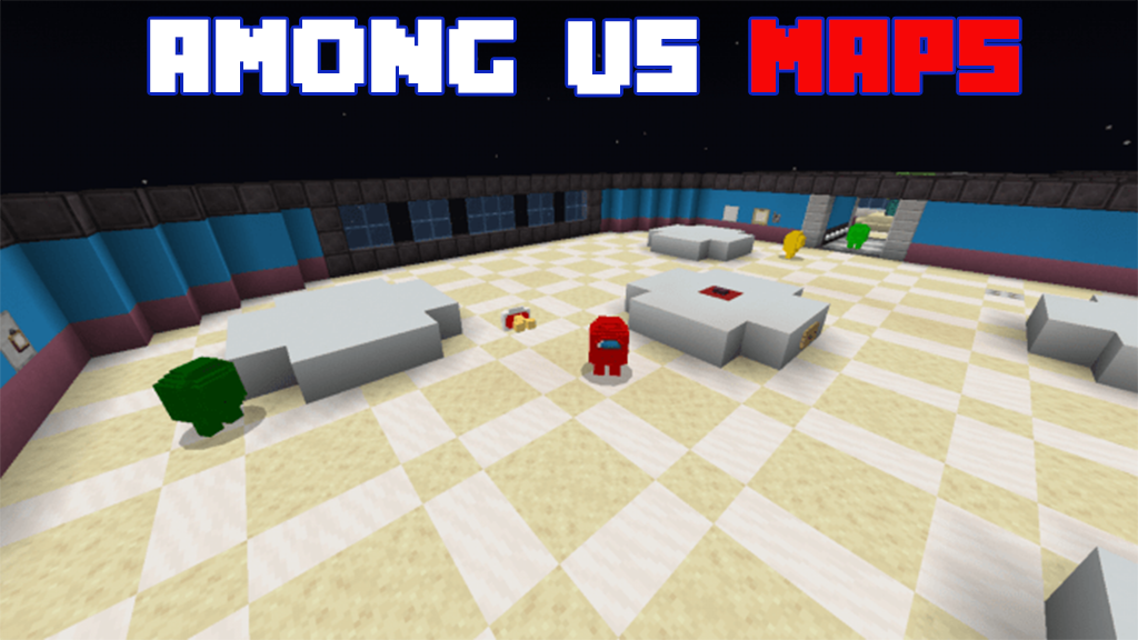 Maps Among us for Minecraft - скриншот 2