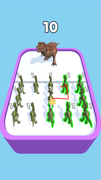 Merge Master — Dinosaur Fusion - скриншот 3