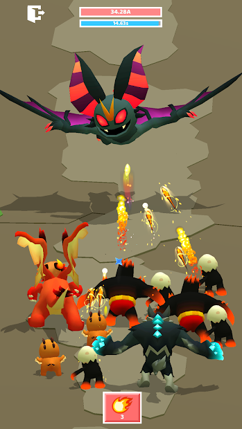Merge Monster Evolution: Summon & Merge RPG - скриншот 4