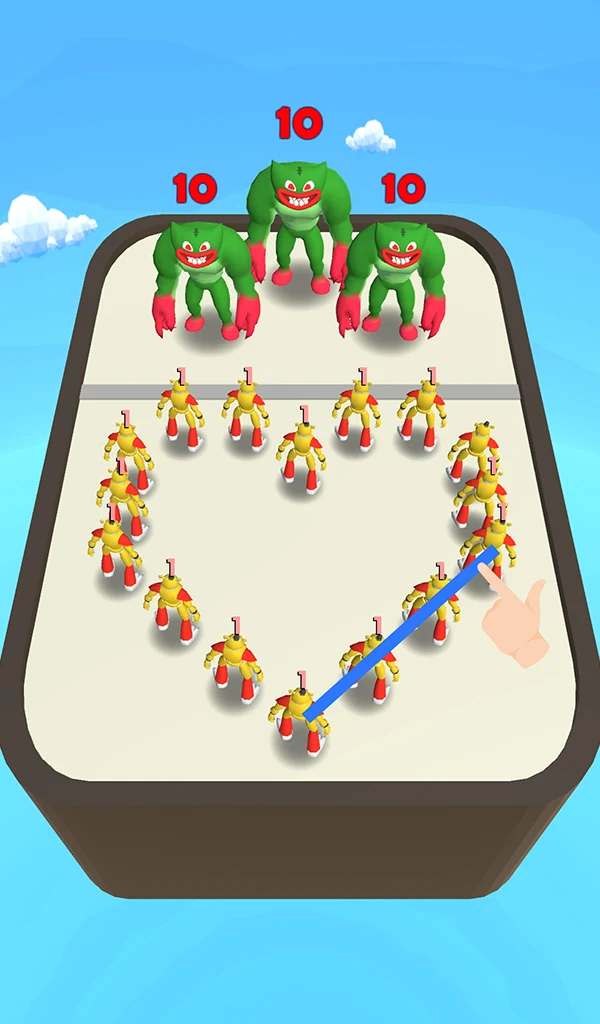 Merge Monster: Frog Evolution - скриншот 1