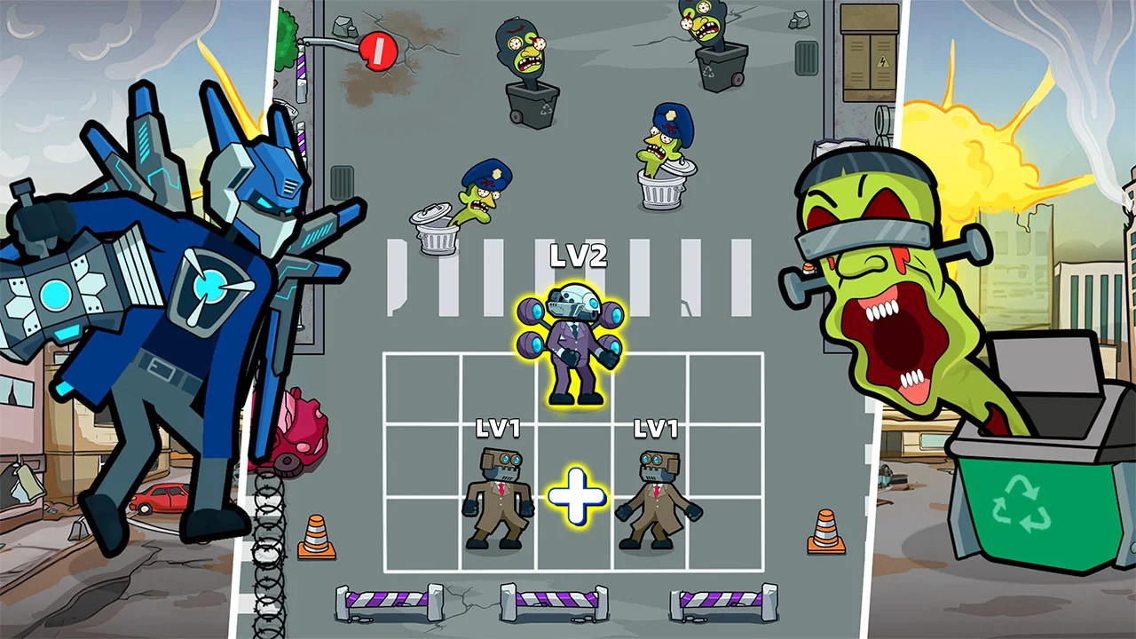Merge War: Skibydy vs Kamera - скриншот 2