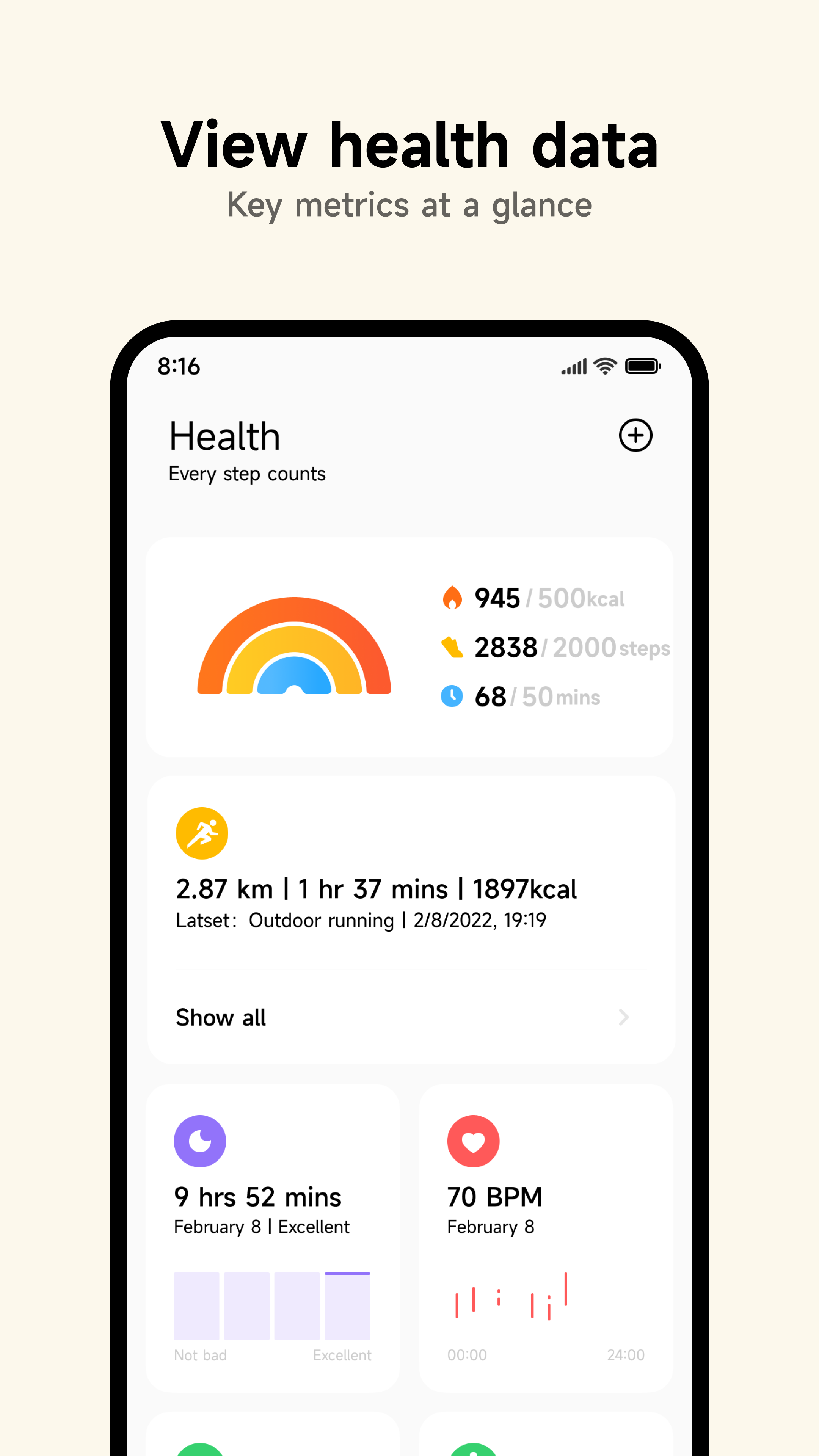 Mi Fitness (Xiaomi Wear) - скриншот 1