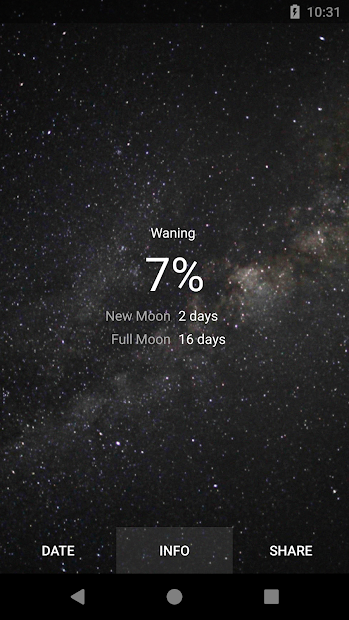MOON — Current Moon Phase - скриншот 2