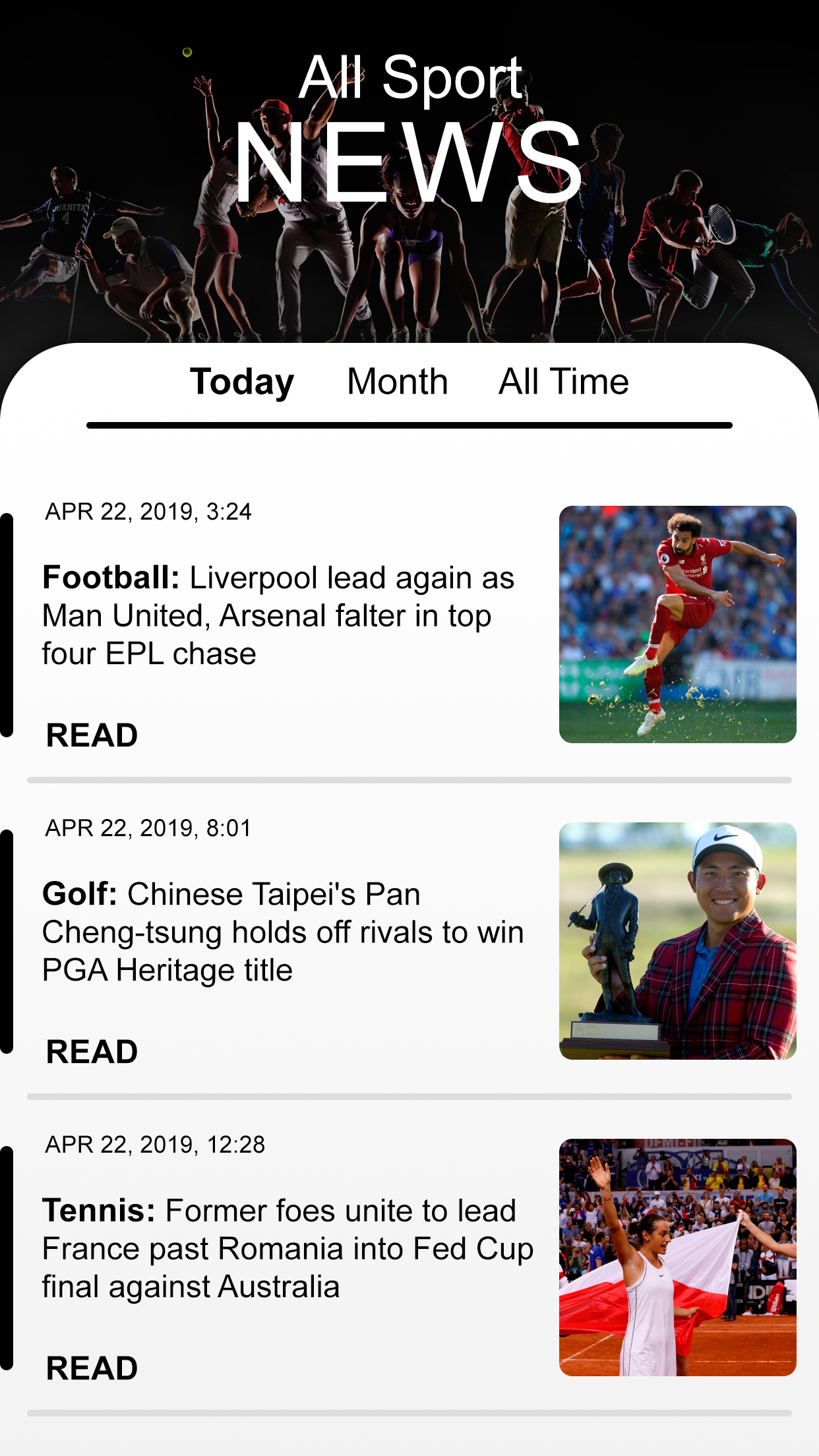 MoreFun: Whole Matches and All Sport Results - скриншот 3