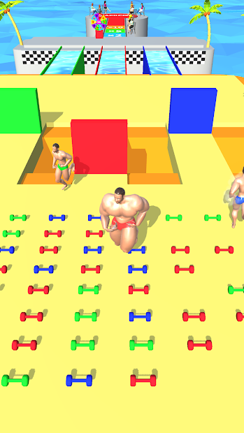 Muscle Race 3D - скриншот 1