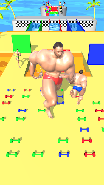 Muscle Race 3D - скриншот 3