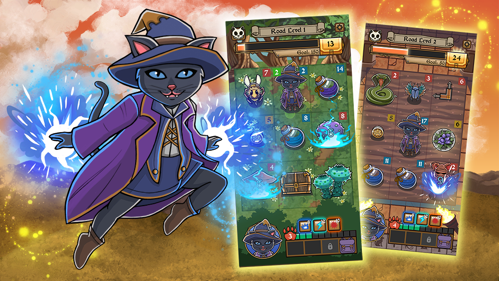 Neko Dungeon: Puzzle RPG - скриншот 4
