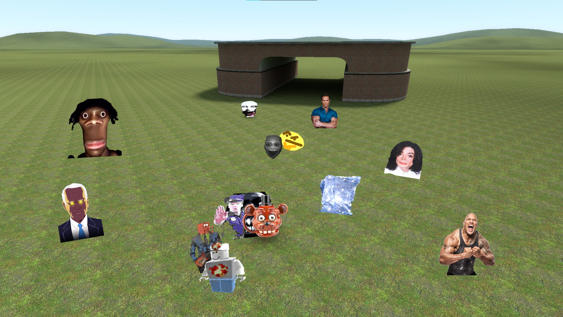 Nextbots In Backrooms: Sandbox - скриншот 2