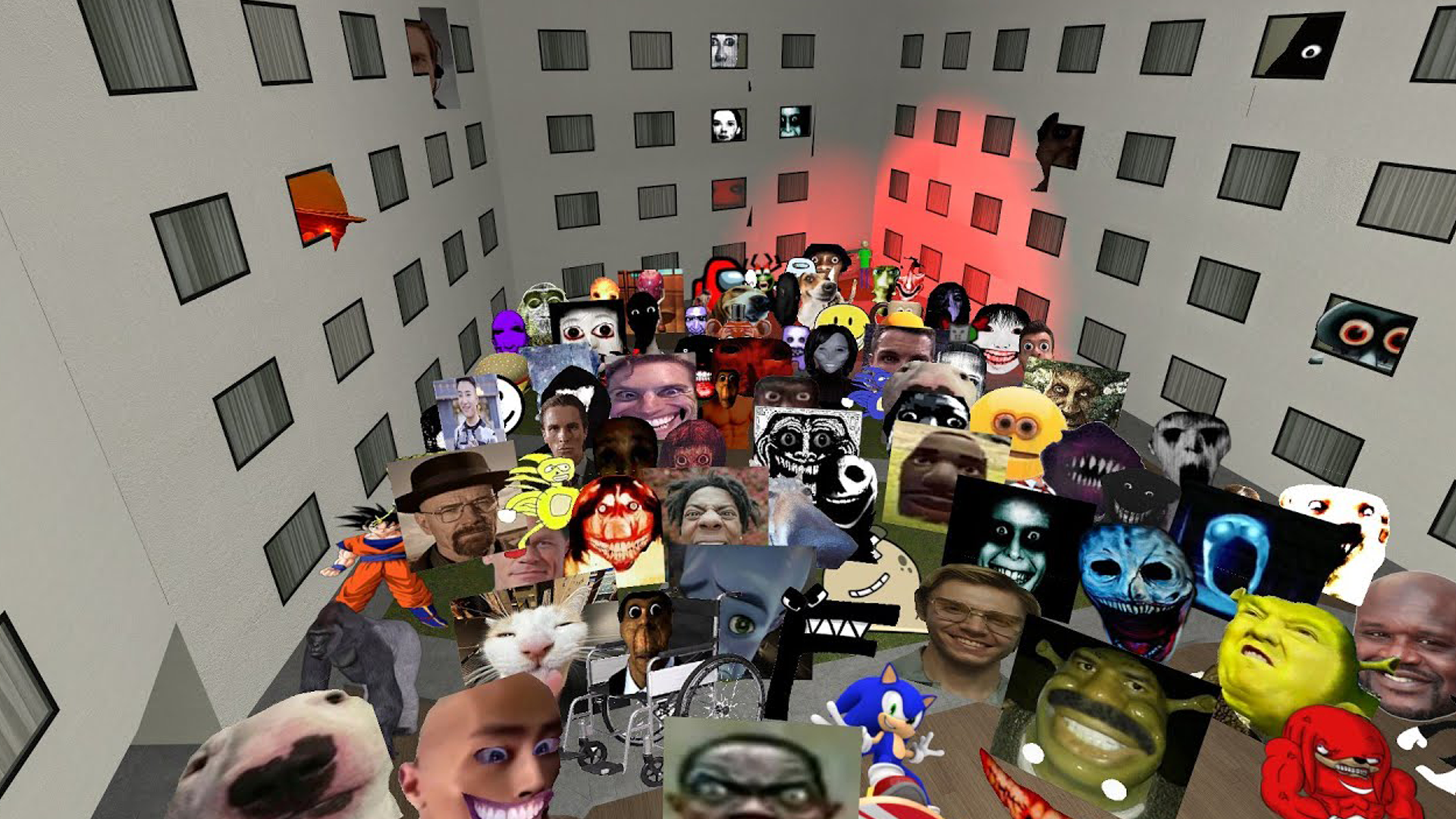 Nextbots In Backrooms: Shooter - скриншот 4