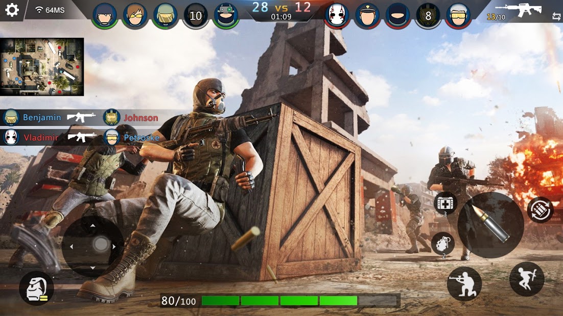 Оффлайн шутер FPS: Встречный удар - скриншот 2