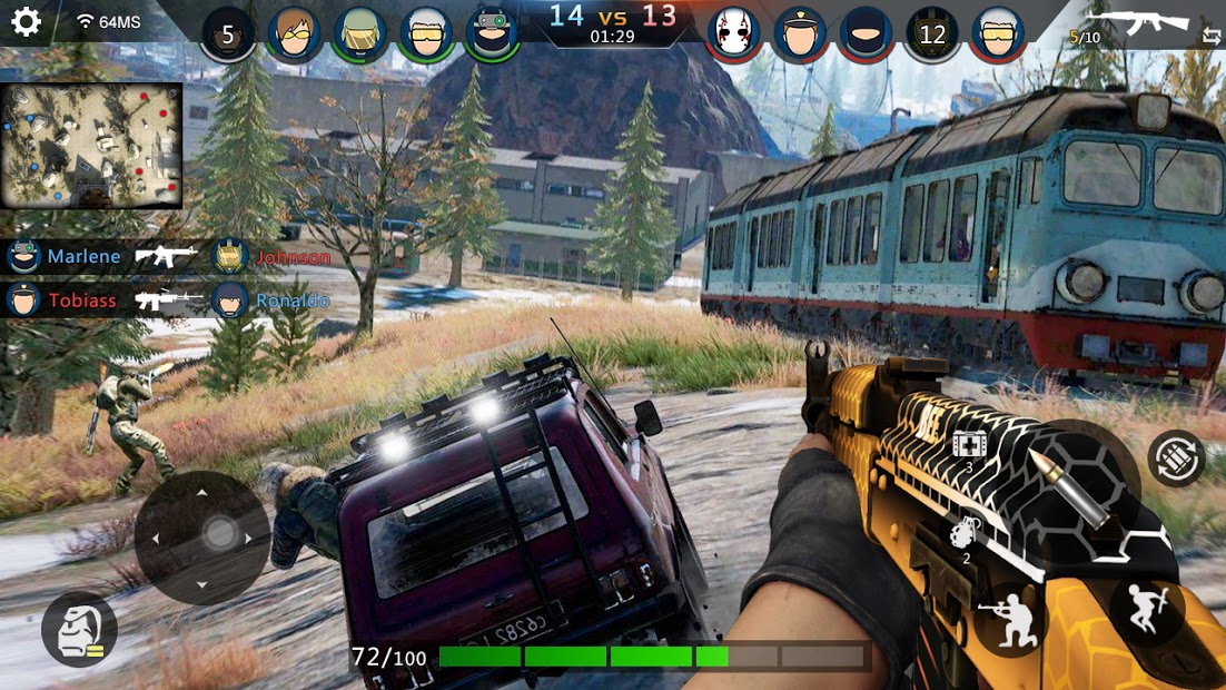 Оффлайн шутер FPS: Встречный удар - скриншот 4
