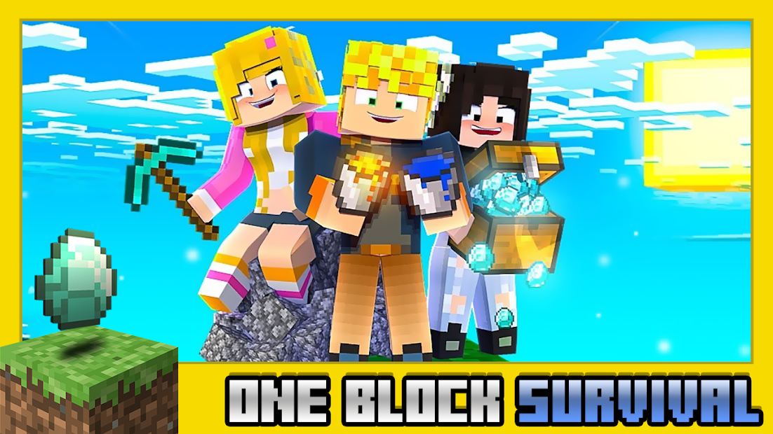 One Block Survival Map - скриншот 3