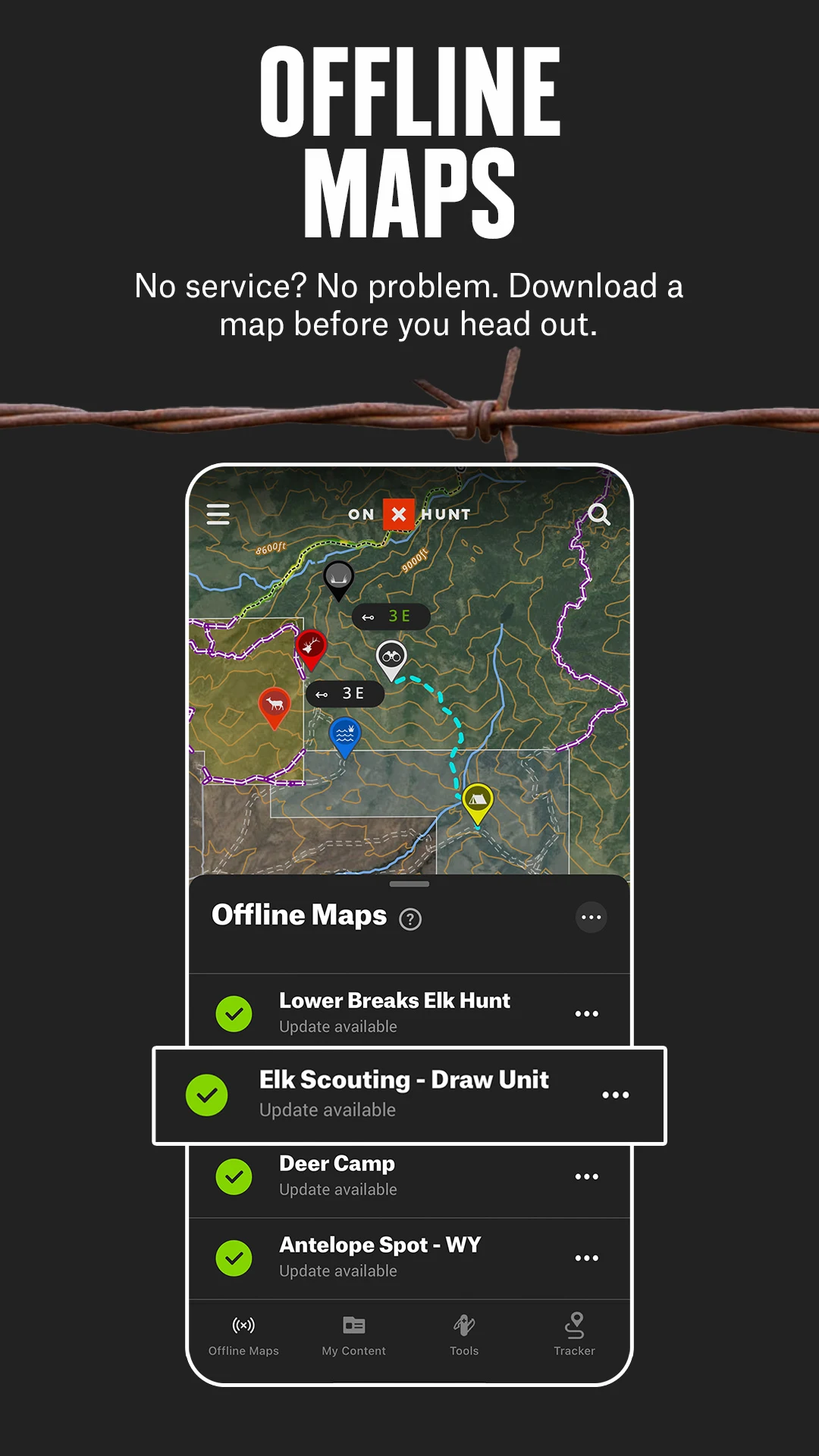 onX Hunt: Hunting Maps, Offline GPS/Nav & Weather - скриншот 4