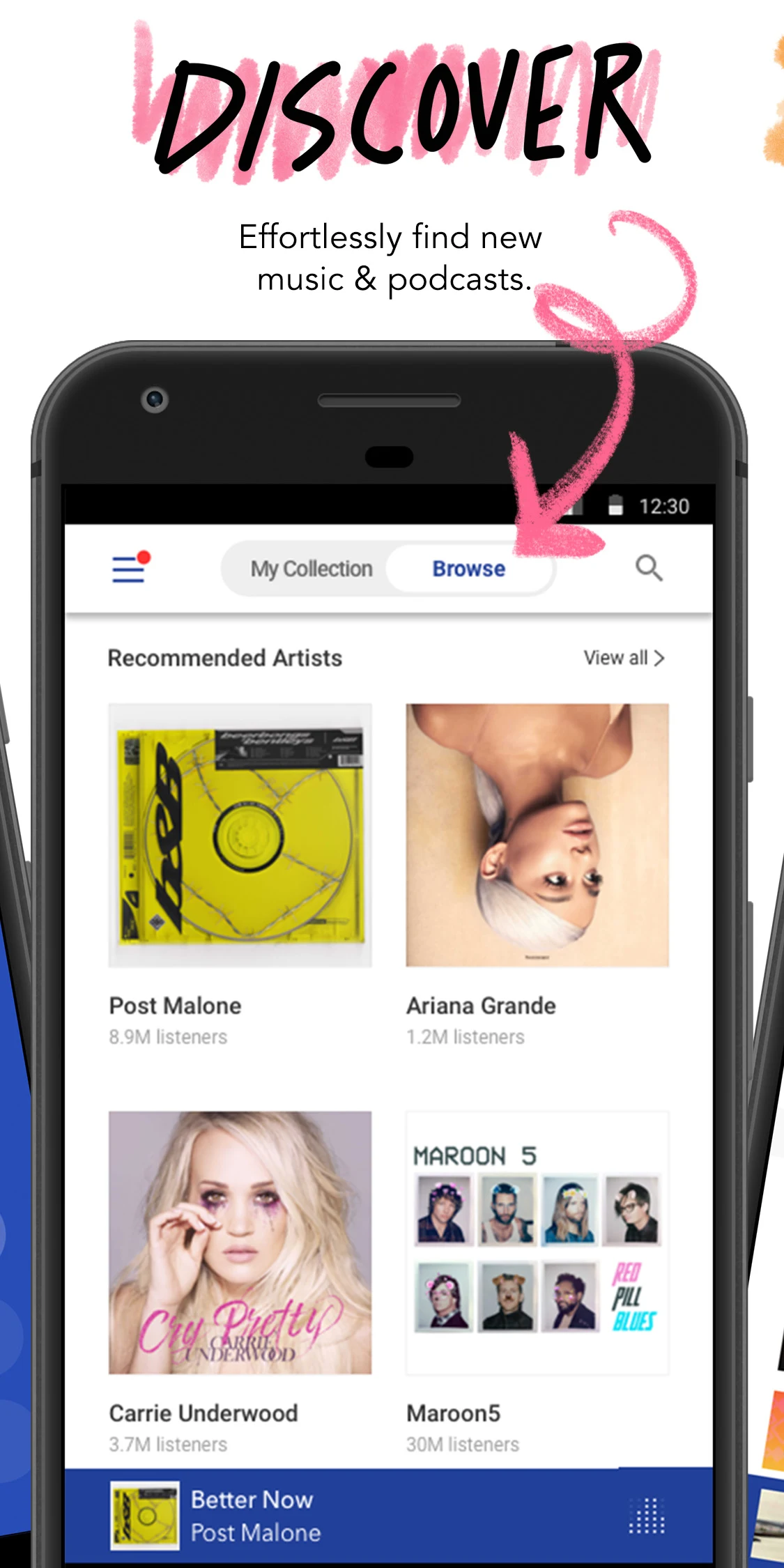 Pandora — Streaming Music, Radio & Podcasts - скриншот 3