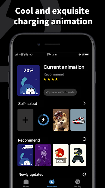 Pika! Charging show — charging animation - скриншот 3