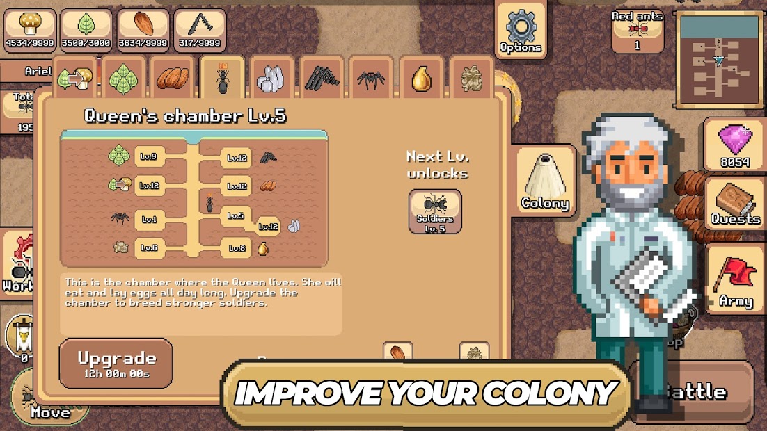 Pocket Ants: Симулятор Колонии - скриншот 3