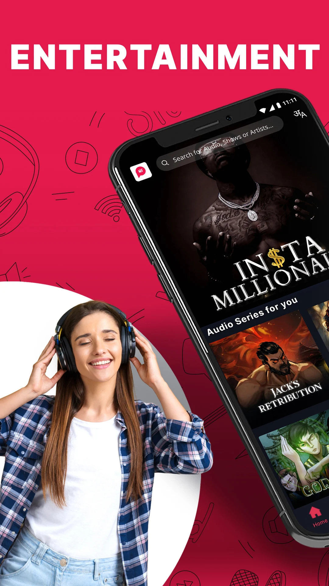 Pocket FM: Audio Series - скриншот 1