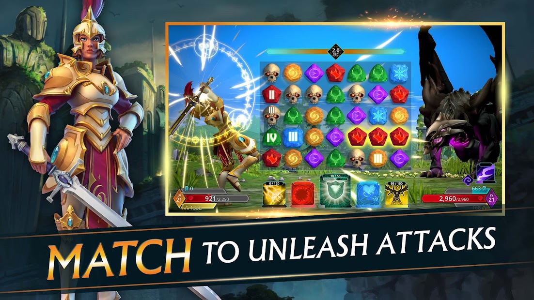 Puzzle Quest 3 — Match 3 RPG - скриншот 1