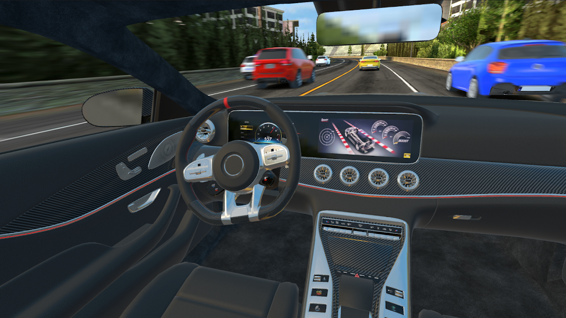 Racing in Car 2021 — вождение внутри автомобиля 20 - скриншот 3