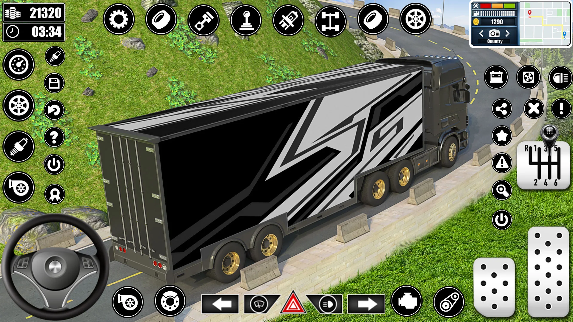 Real Truck Parking Games 3D - скриншот 1