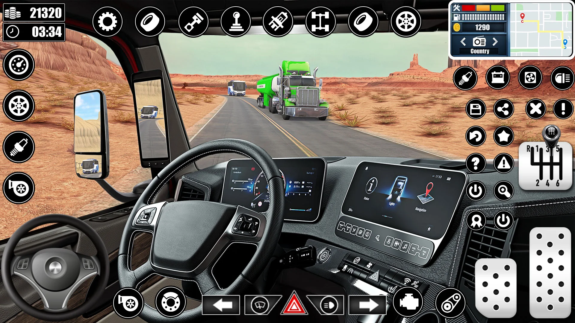 Real Truck Parking Games 3D - скриншот 2
