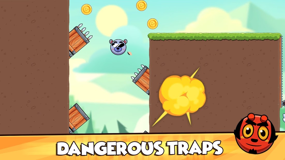 Red Ball 2021- Roller Ball: Bounce Ball Heroes - скриншот 2
