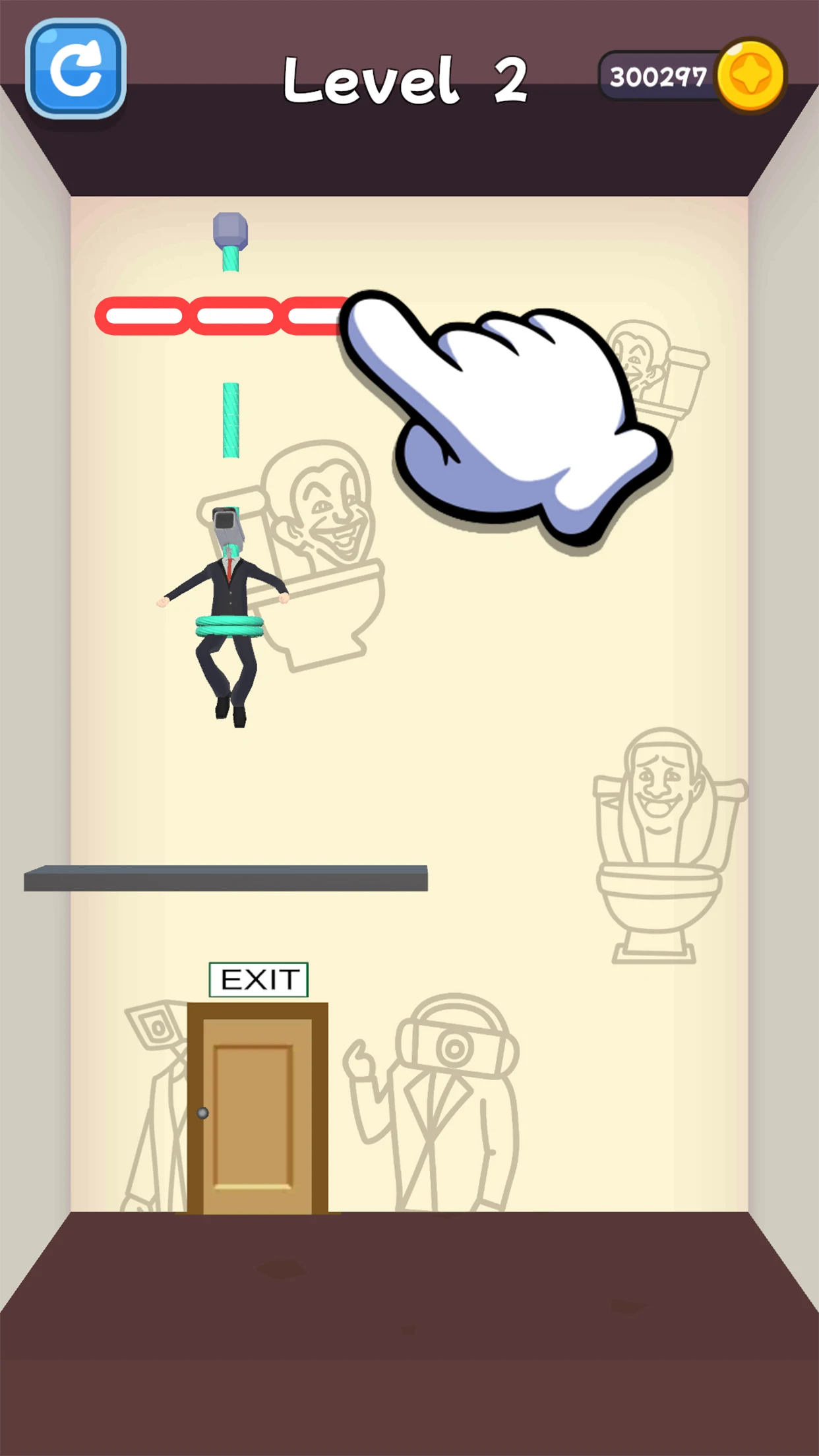 Rescue Toilet-Head Cut - скриншот 1