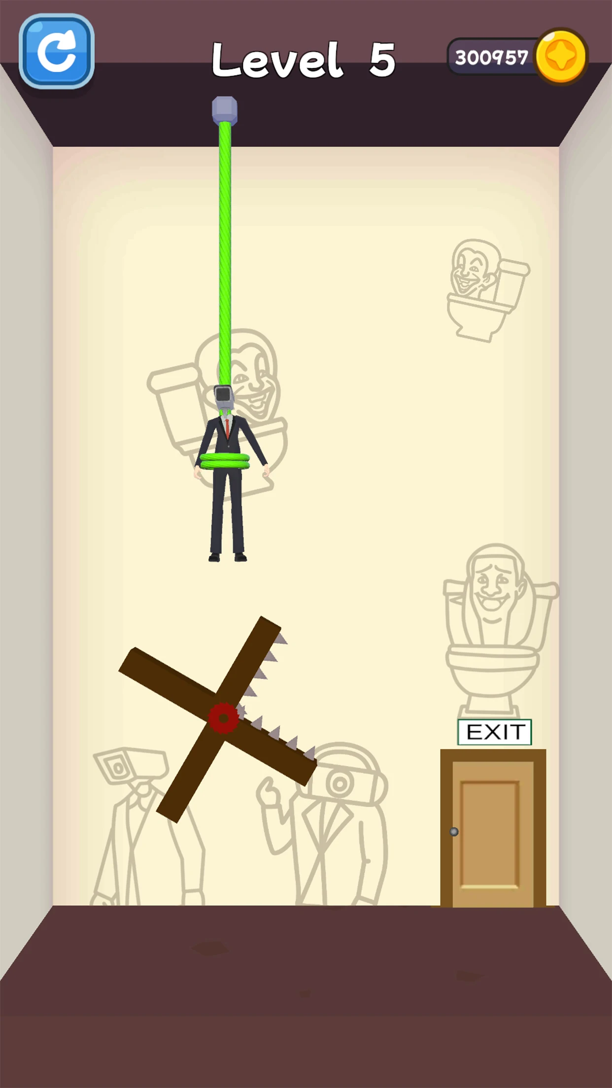 Rescue Toilet-Head Cut - скриншот 2