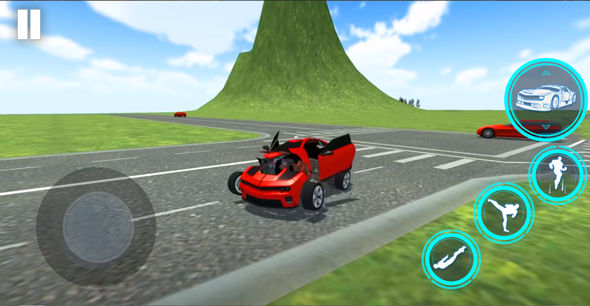 Robot Car Transformation 3D - скриншот 1