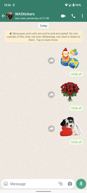 С 8 Марта Стикеры для WhatsApp - скриншот 2