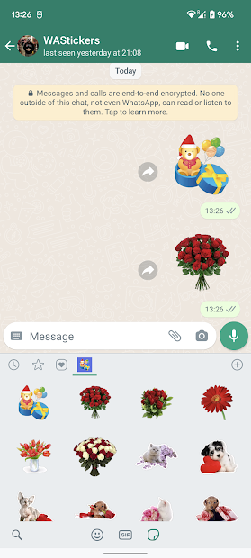 С 8 Марта Стикеры для WhatsApp - скриншот 4