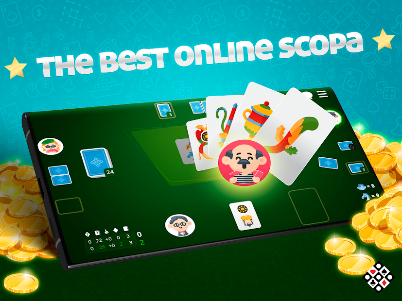 SCOPA ClubDelGioco — Gioco di Carte Online Gratis - скриншот 4