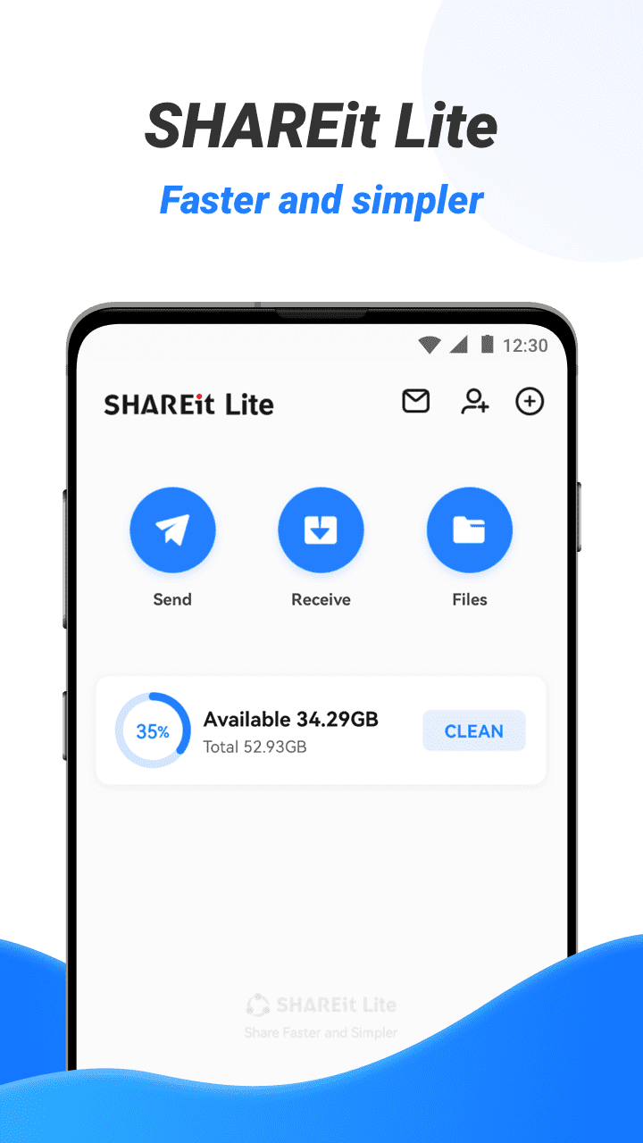 SHAREit Lite — Share & File Transfer App, Share it - скриншот 1