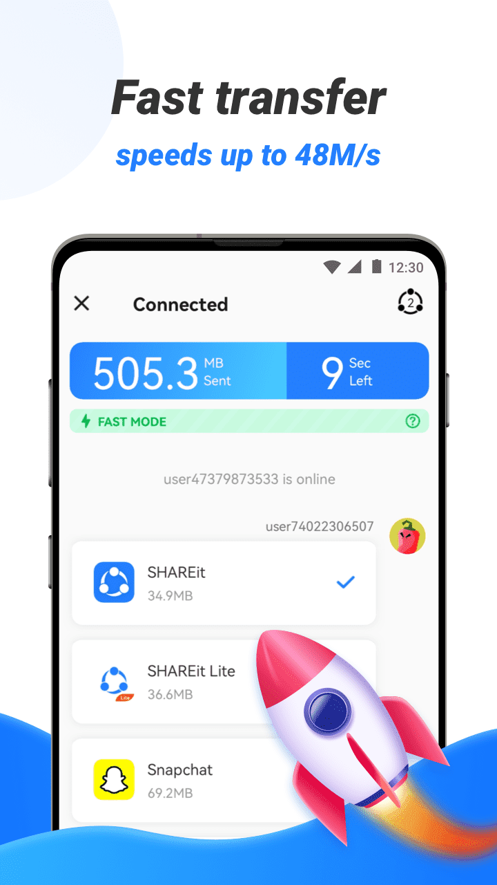 SHAREit Lite — Share & File Transfer App, Share it - скриншот 2