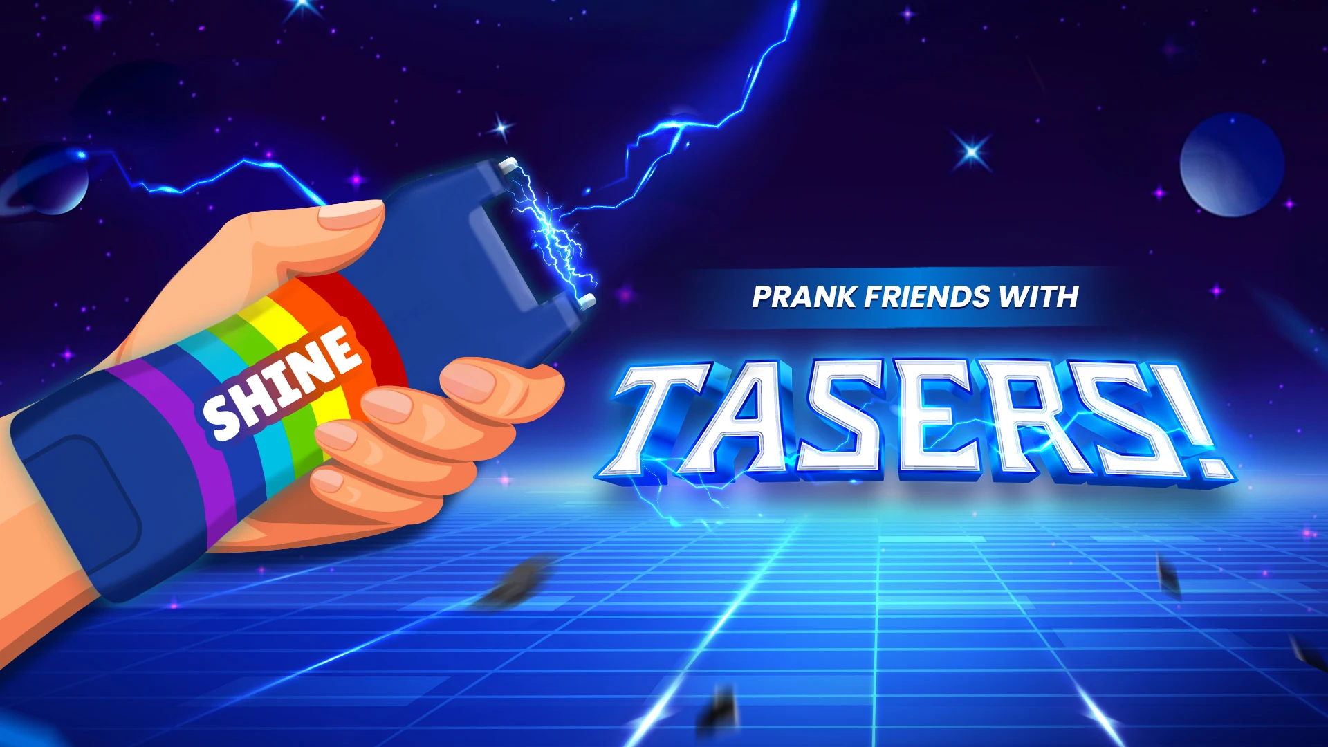 Shock Taser: Prank Simulator - скриншот 1