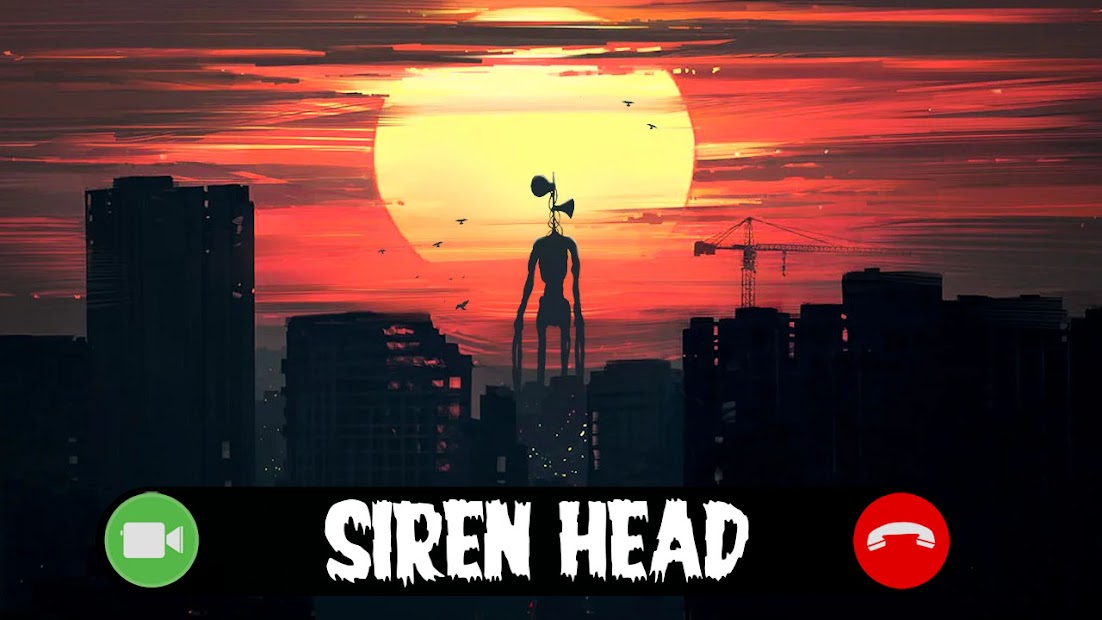 Siren Head — Video call prank - скриншот 2