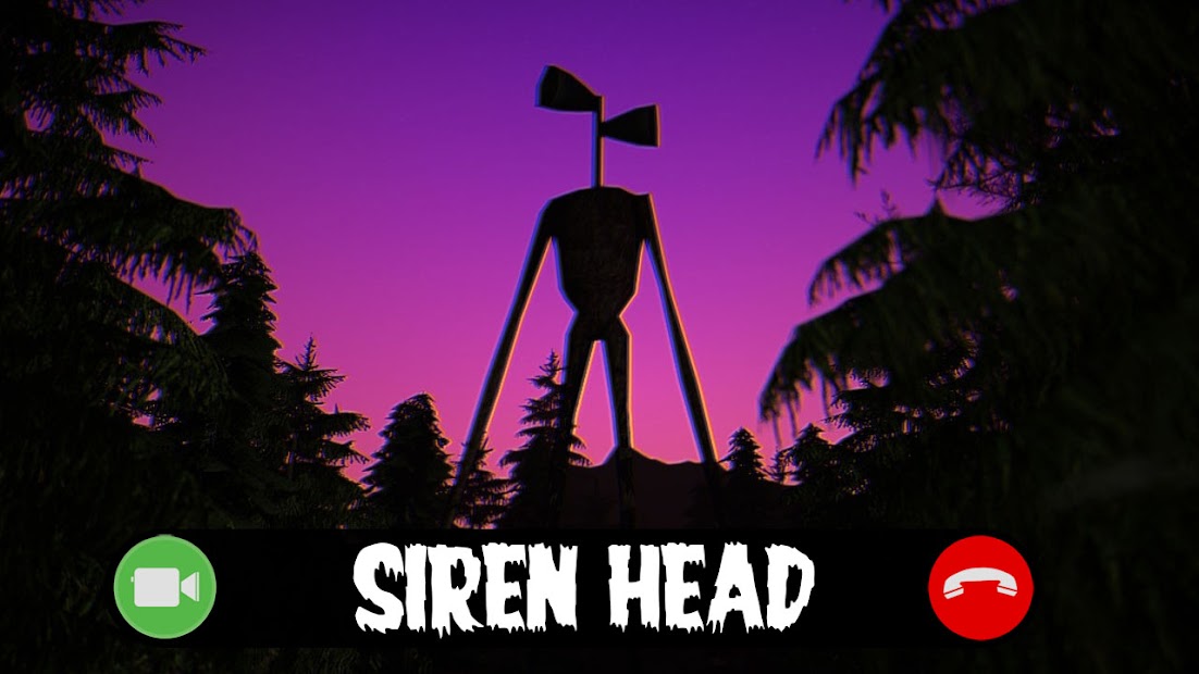 Siren Head — Video call prank - скриншот 4