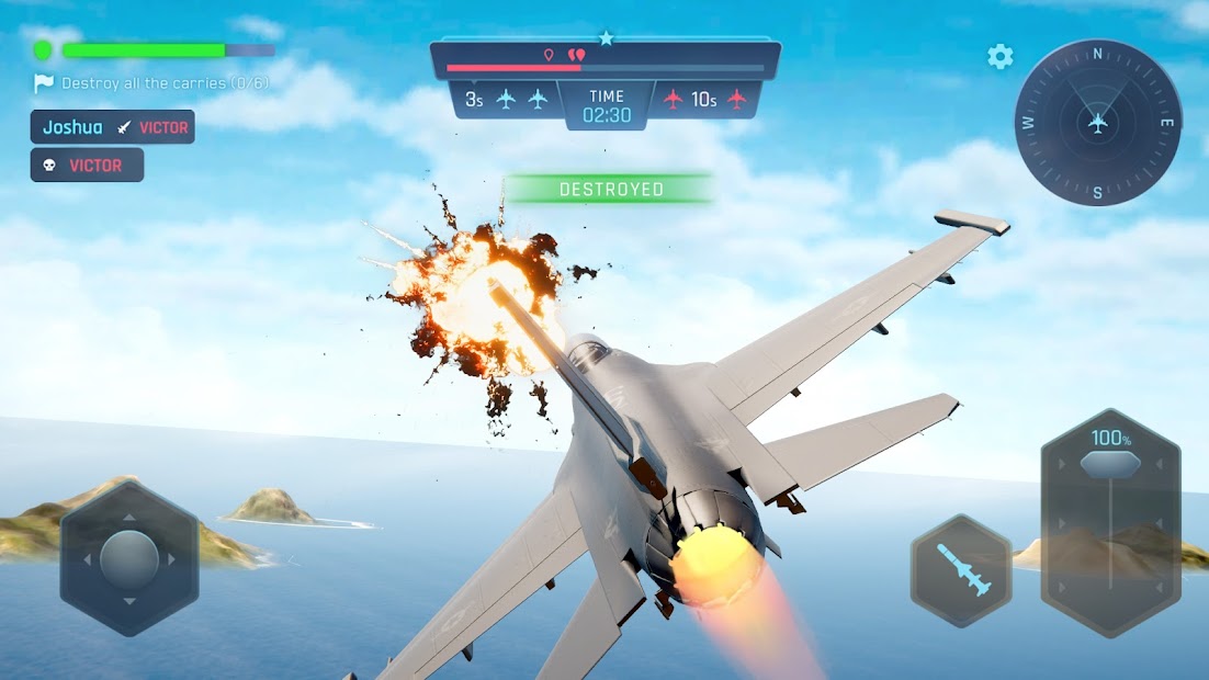 Sky Warriors: Blazing Clouds - скриншот 3